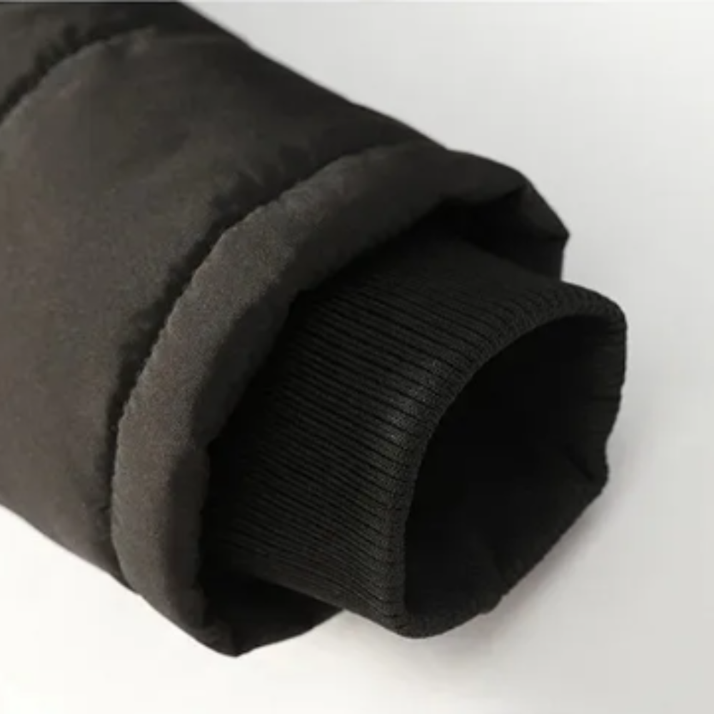 Veste d'hiver élégante en polaire matelassée