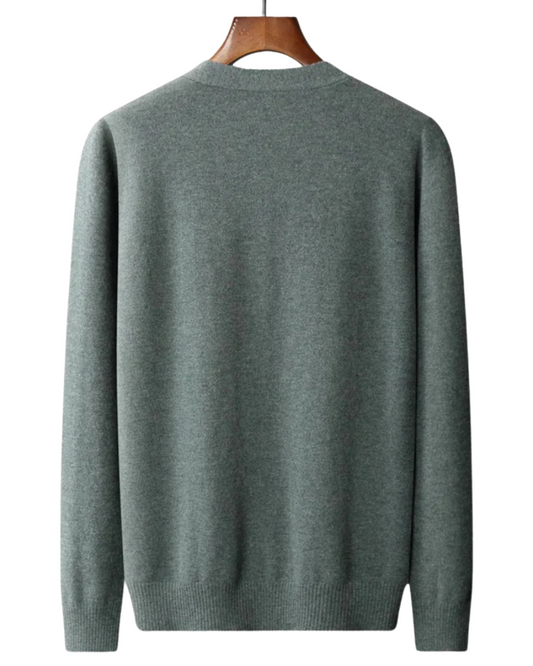 Cardigan tricoté en laine mérinos de Faunus