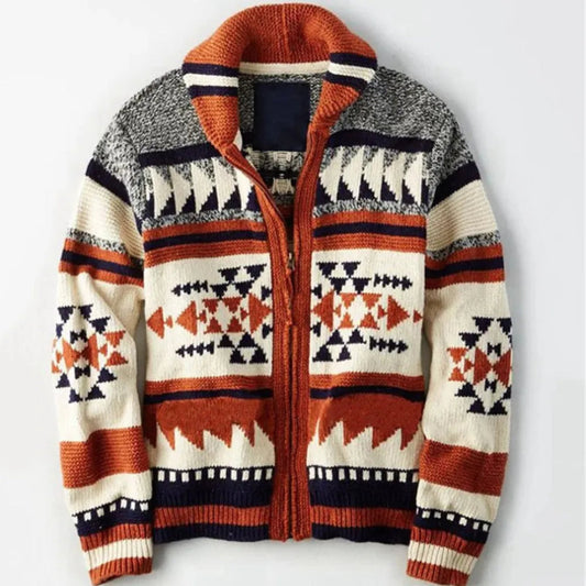 Cardigan élégant en jacquard