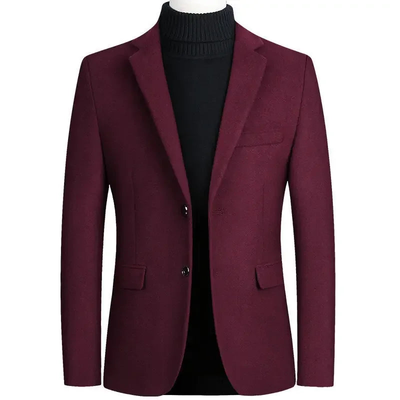Blazer élégant en laine