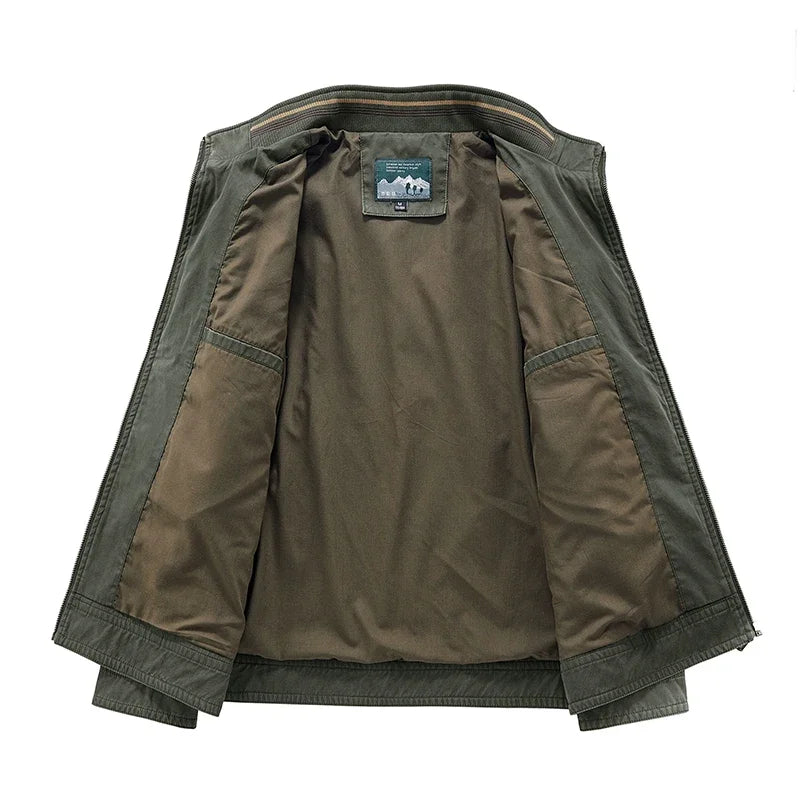 Blouson bombardier décontracté et rembourré