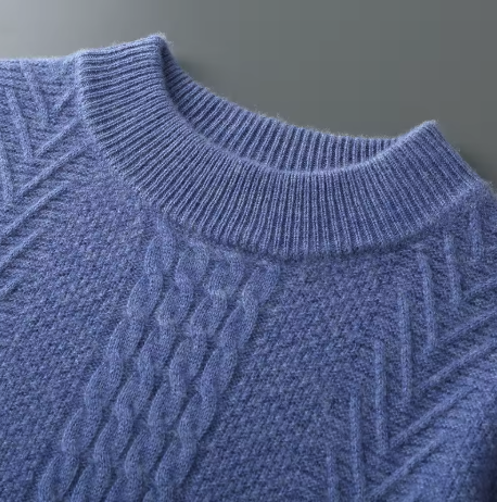 Mizar - Pull en cachemire à motifs