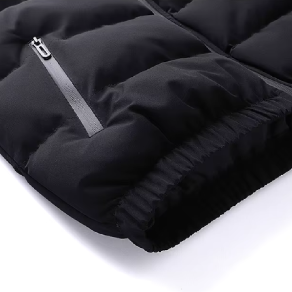 Veste d'hiver à col montant