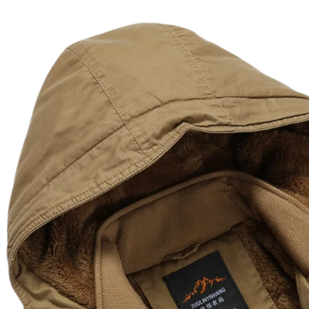 Veste d'hiver élégante en coton matelassé