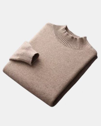 Mercurius Half Turtleneck Jumper In Wool (Pull à col roulé en laine)