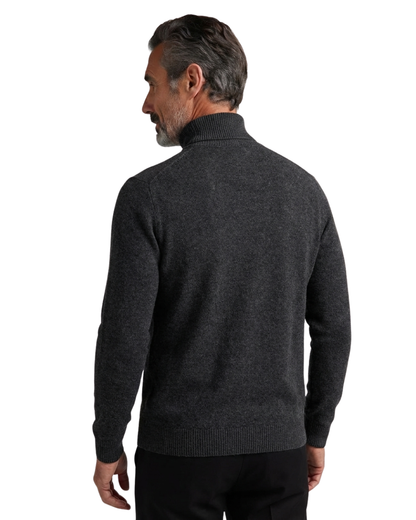 Col roulé épais chic en laine