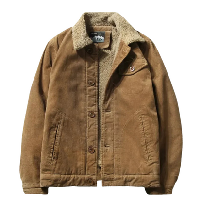 Veste d'hiver en velours