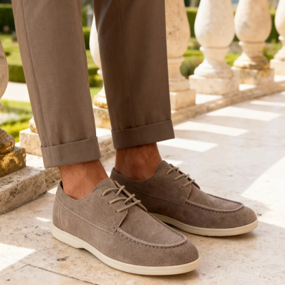 Chaussures élégantes en daim