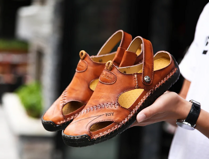 Sandales en cuir classiques