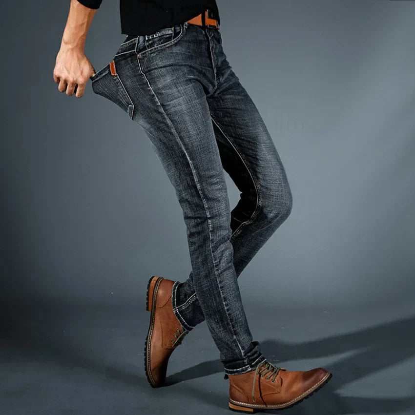 HUGO | Jeans en denim extensible premium – coupe slim