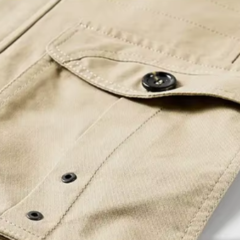 Veste multi-poches élégante