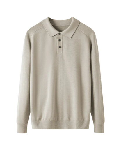 Polo en laine mérinos Bellagio