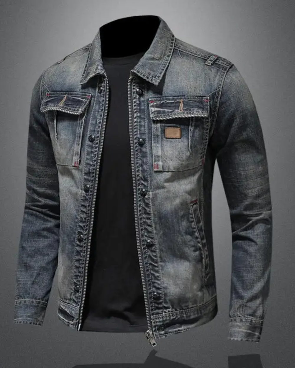 Veste en denim de qualité supérieure