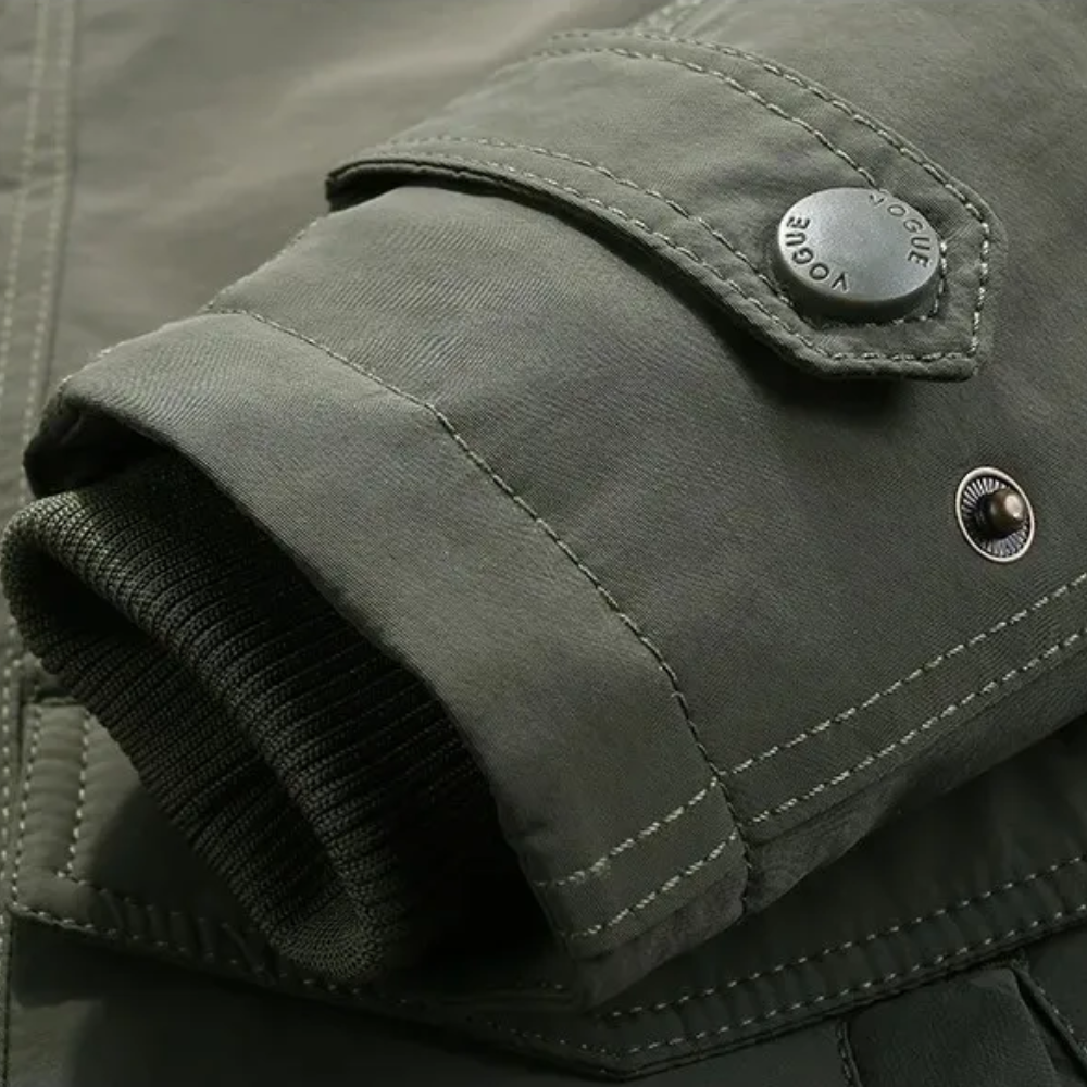 Veste d'hiver élégante et matelassée