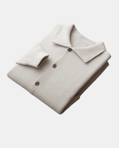 Cardigan en laine mérinos Janus