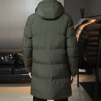 Veste d'hiver longue et élégante