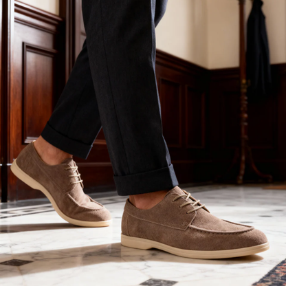 Chaussures élégantes en daim