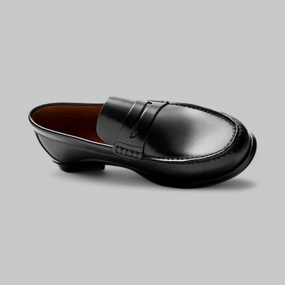 Chic Penny Loafers en cuir