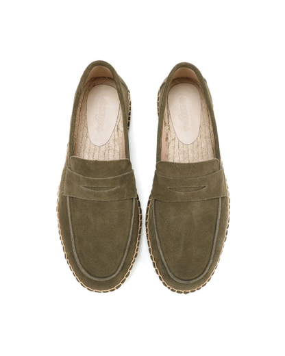 Espadrilles élégantes en daim