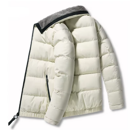 Veste d'hiver à col montant