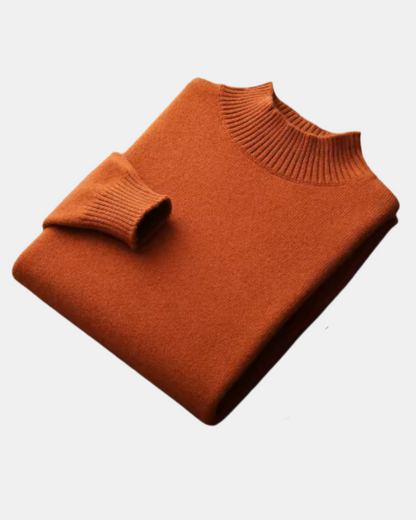 Mercurius Half Turtleneck Jumper In Wool (Pull à col roulé en laine)