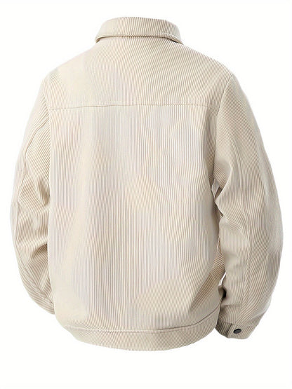 Veste élégante en velours côtelé