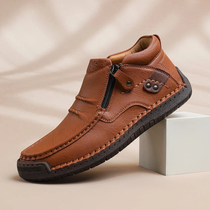 BARTON • Chaussures en cuir faites à la main, alliant confort et caractère