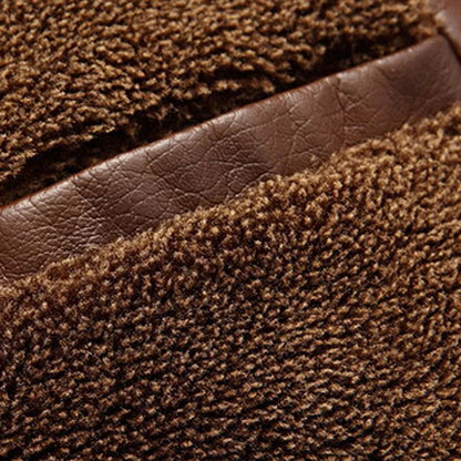 Veste en cuir de haute qualité pour hommes