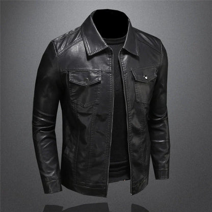 Veste en cuir Alessandro