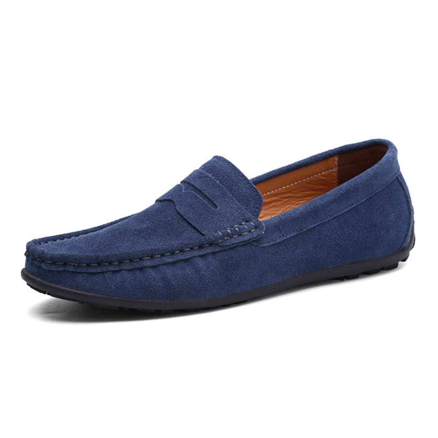 Mocassins en daim souple