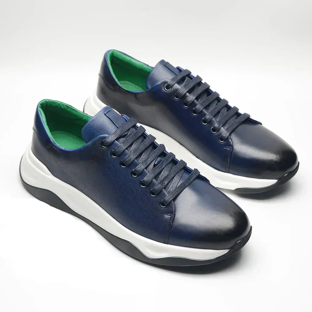 Chaussures en cuir de vachette haut de gamme