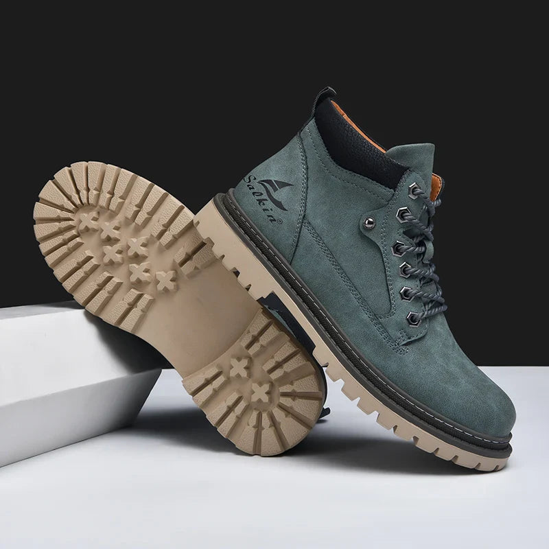 Bottes en cuir élégantes