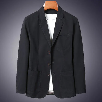 Blazer élégant en coton