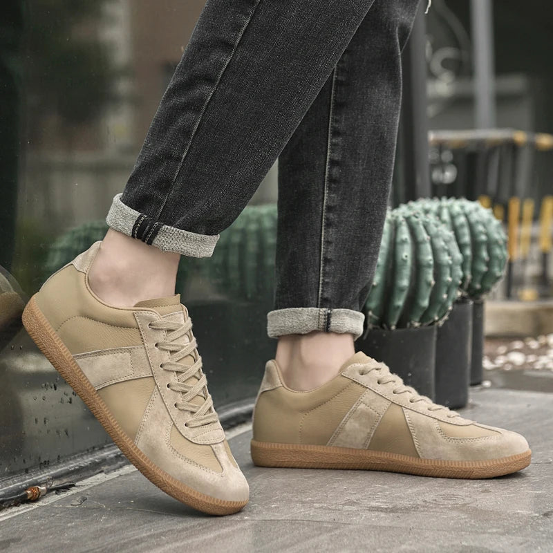 Chaussures de marche en cuir