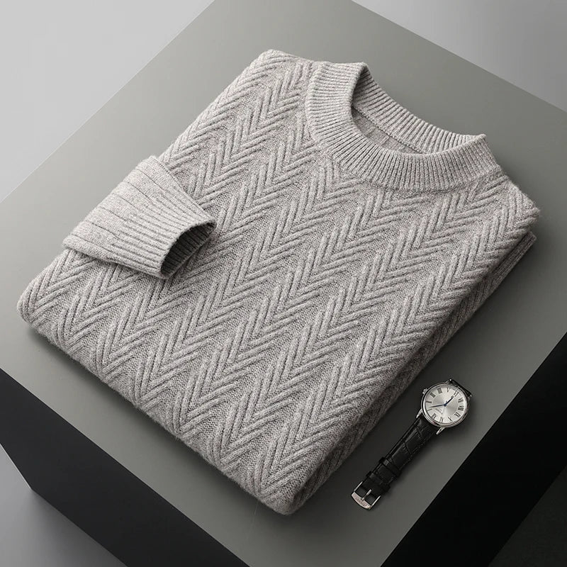 Élégant pull en cachemire épais