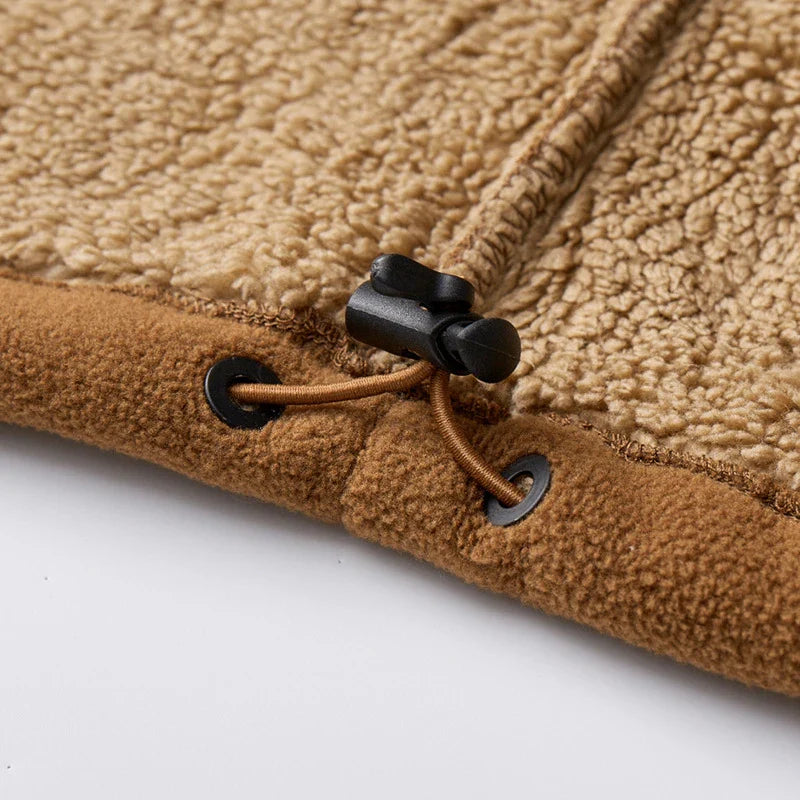 Veste douillette doublée en polaire