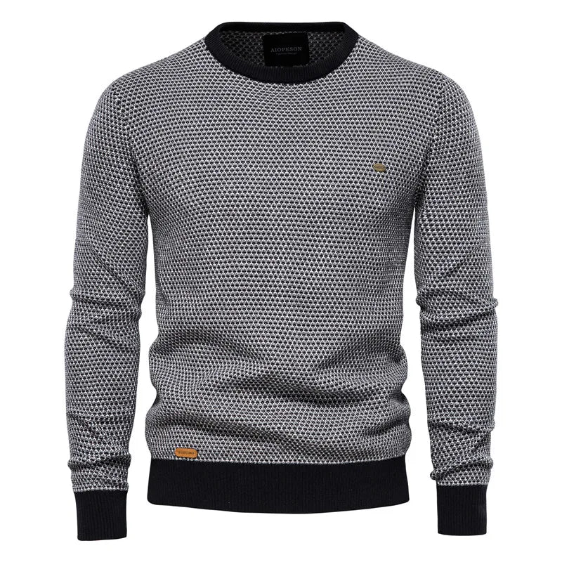 Steinmann | Pull pour hommes avec motif en losanges