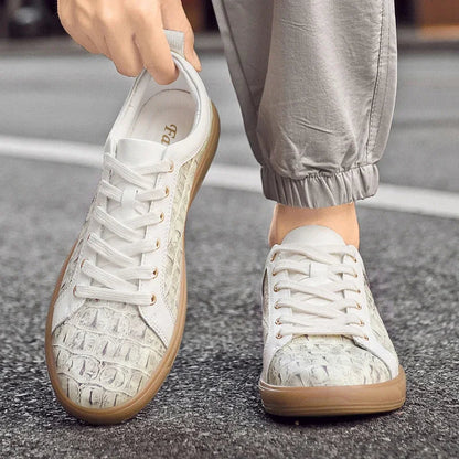 Chaussures chic en cuir véritable