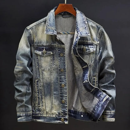 Veste en jean coréenne