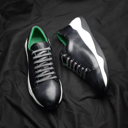 Chaussures en cuir de vachette haut de gamme