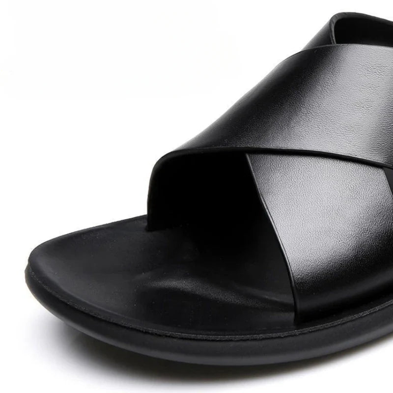 Sandales en cuir élégantes