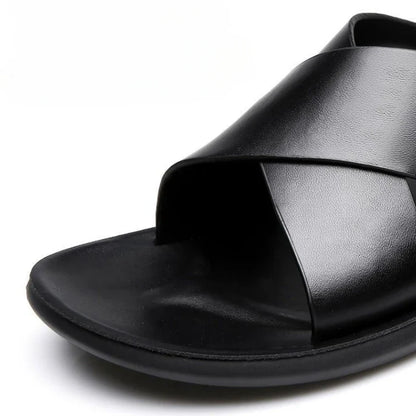 Sandales en cuir élégantes