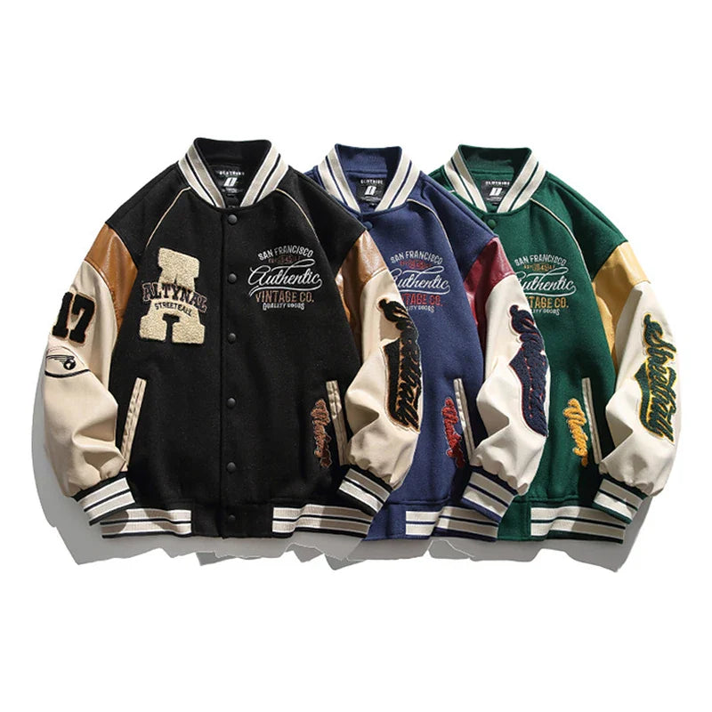 Veste de baseball pour hommes