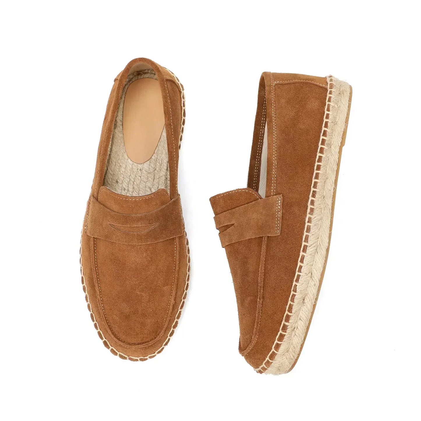 Espadrilles élégantes en daim