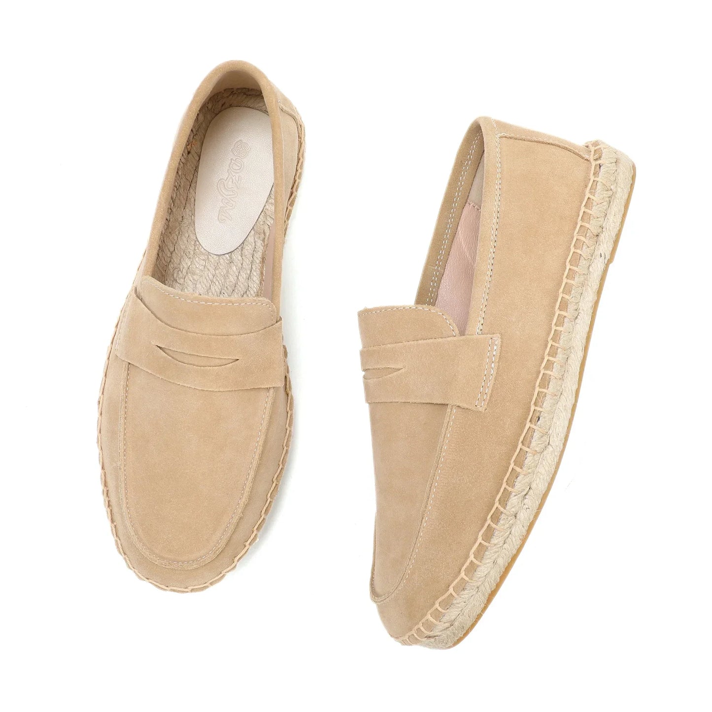 Espadrilles élégantes en daim