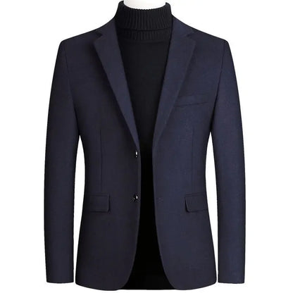 Blazer élégant en laine