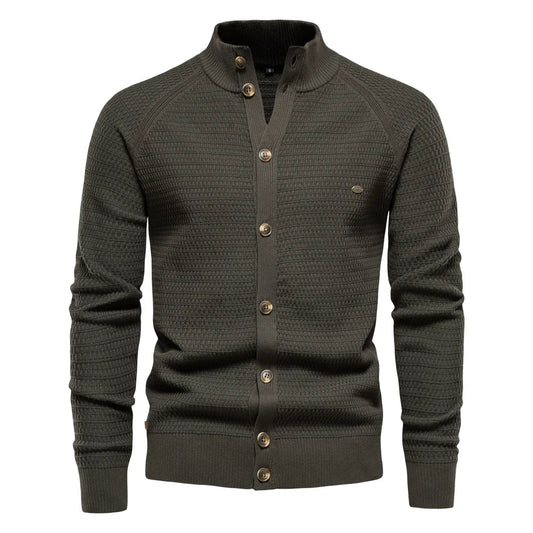 Ottmar | Cardigan en coton exclusif