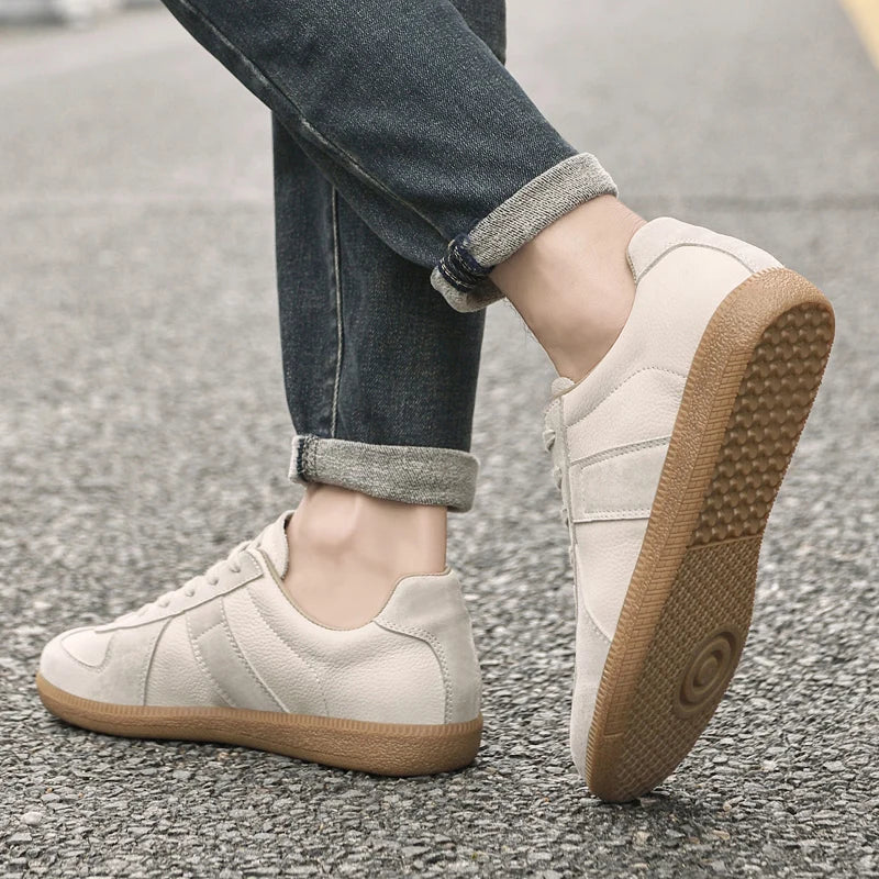 Chaussures de marche en cuir