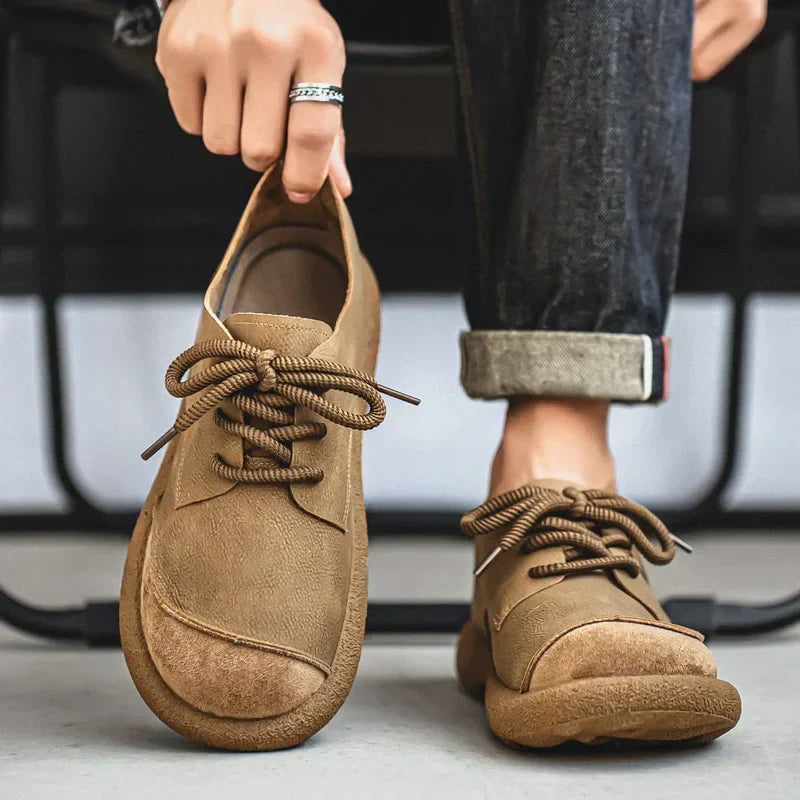 Chaussures élégantes en daim