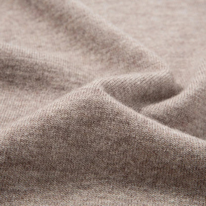 Pull zippé en laine mérinos australienne